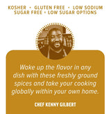 Chef Kenny Gilbert's Ultimate Spice Blends Gift Set - 5 Artisanal Seasoning Spice Blends, Featured on Oprah's Favorite Things 2020