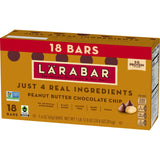 Larabar Peanut Butter Chocolate Chip, Fruit and Nut Bars, Gluten Free and Vegan, 18 Ct, 28.8 oz