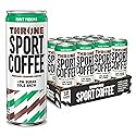 Throne Sport Coffee Cold Brew - Low Sugar. 150mg Natural Caffeine and B Vitamins - Dairy-Free, Low Calorie -Premium Arabica, NSF Certified Active