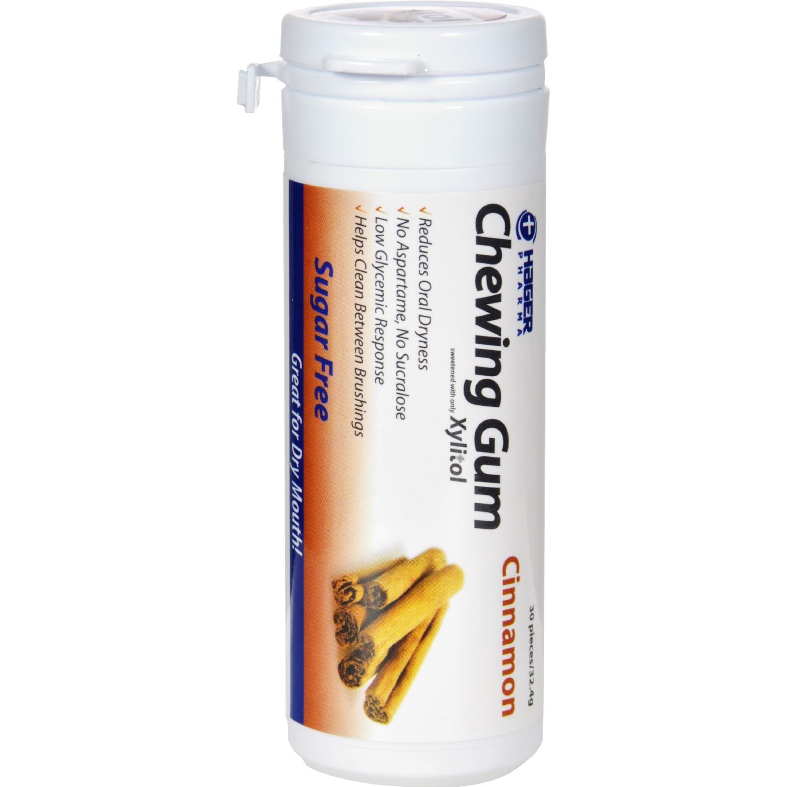 Miradent Xylitol Chew Gum Cinnamon 30 Ct Case_12
