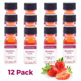 LorAnn Strawberry SS Flavor, 1 dram bottle (.0125 fl oz - 3.7ml - 1 teaspoon) 12 pack