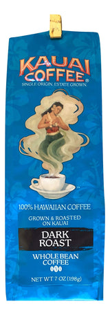 Kauai Coffee Hawaiian Dark Roast Whole Bean Coffee