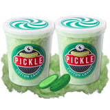 CHOCOLATE STORYBOOK Gourmet Flavored Cotton Candy - Unique Idea for Holidays, Birthdays, Gag Gifts, Party Favors (Pickle, 1.75 oz, 2-Pack)