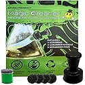 The Magic Cleaner Magnetic Glass Cleaner Kit |Mini, 12mm Size | For Water Pipes, Vases, Windows, Aquariums, Small, & all Shapes & Sizes | Cleans Hard