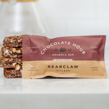 Bearclaw Kitchen Chocolate Hour Granola Bar | Dark Chocolate, Rye Flakes, Walnuts, Hint of Espresso | Simple Ingredients, Freshly Baked (2 Ounce)