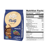 Gastone Lago Party Variety Wafers, 8.82 oz (3-Pack) - Italian Crispy Wafer Cookies with Chocolate, Vanilla & Strawberry Cream Filling, Light & Crunchy
