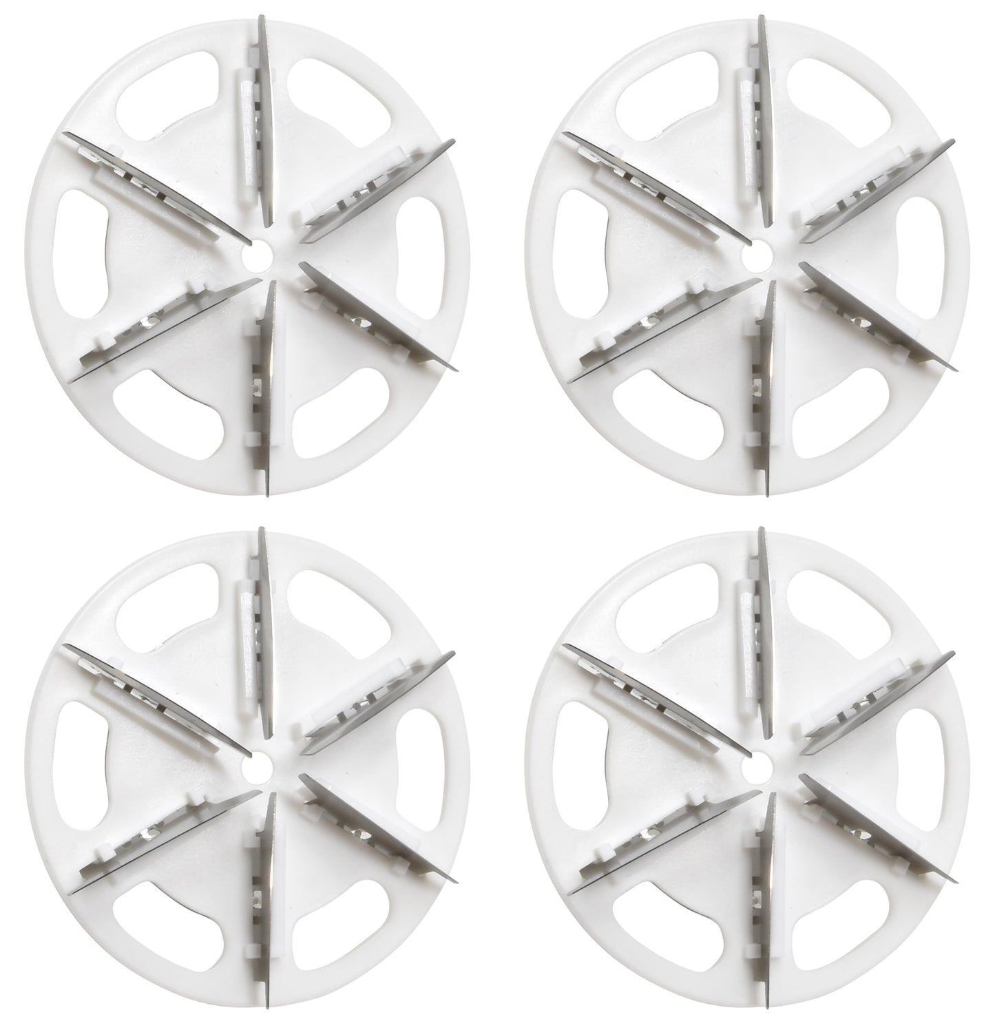 Electrolux Fabric Shaver Replacement Blades, 4-Pack, High Qulity 6-Leaf Blades for Safe and Efficient Lint and Pill Removal, Only Compatible