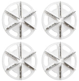 Electrolux Fabric Shaver Replacement Blades, 4-Pack, High Qulity 6-Leaf Blades for Safe and Efficient Lint and Pill Removal, Only Compatible