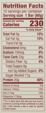 think! Protein Bars, High Protein Snacks, Gluten Free, Sugar Free Energy Bar with Whey Protein Isolate, Brownie Crunch, Nutrition Bars Without
