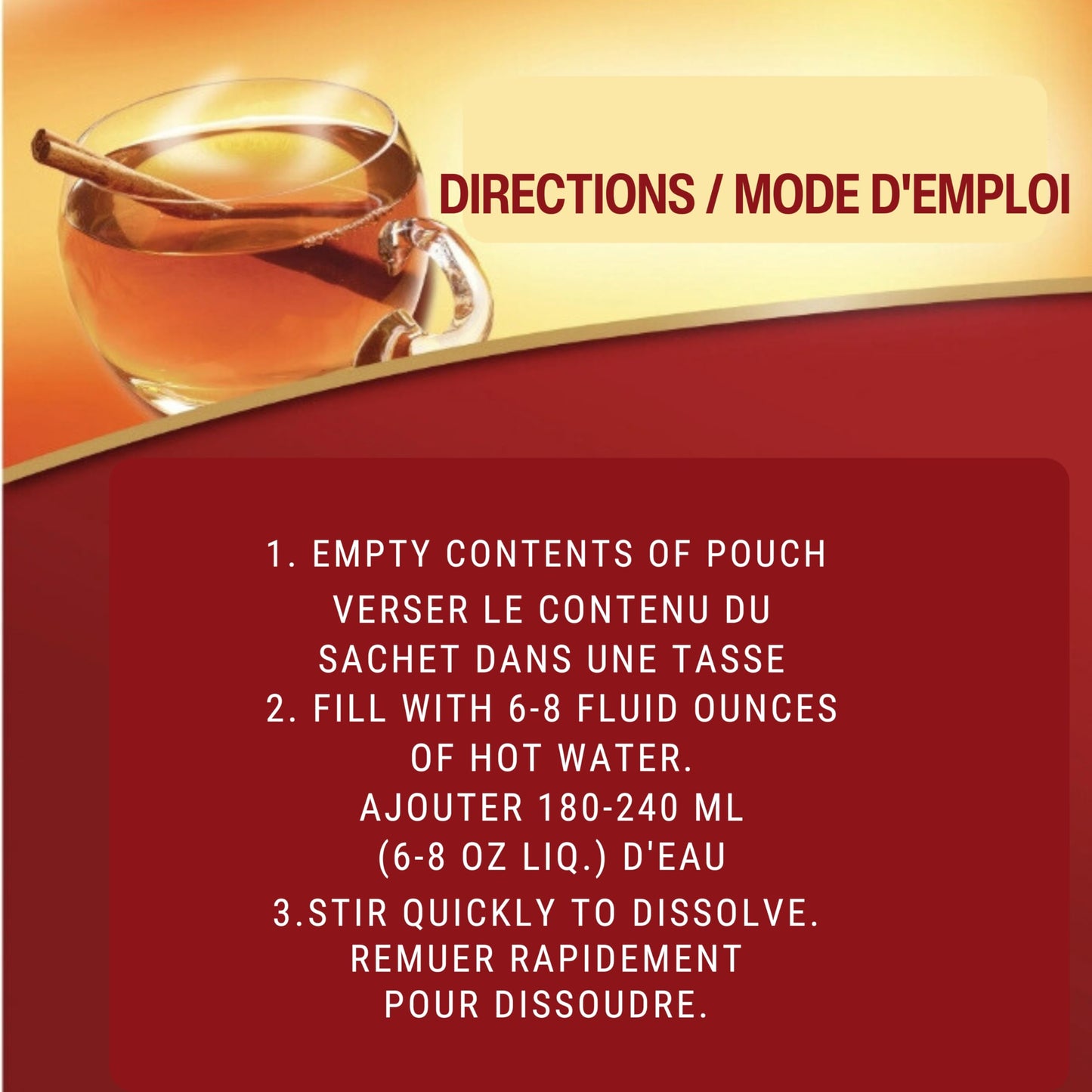 Alpine Spiced Cider Apple Flavor Drink Mix, 10 pouches (Pack of 1)
