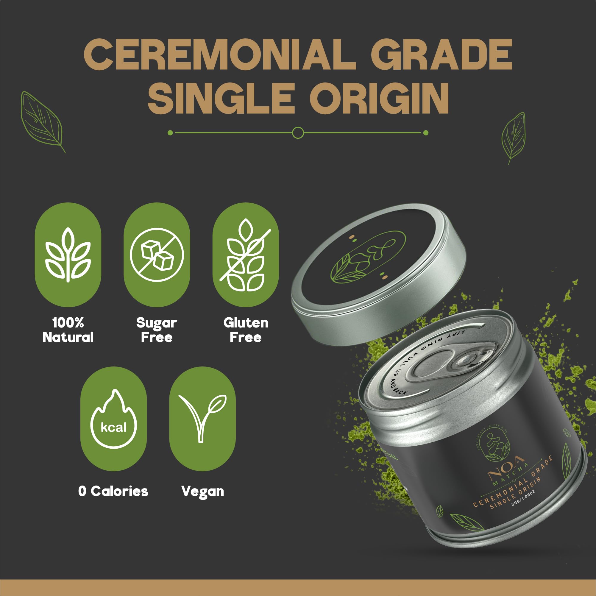 NOA Matcha Ceremonial Grade Single Origin Matcha