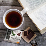 Numi Organic Chocolate Pu-erh Tea, 16 Dark Tea Bags, Aged Yunnan Pu-erh Tea with Cocoa