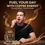 Caramel Coffee Blasts - Edible Coffee Revolution with Real Brewed Cafe in Three Amazing Flavors: Caramelo Macciato, Chocolate Latte, French Vanilla