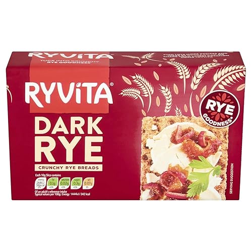 Ryvita Crispbread Dark Rye - 8.8 oz