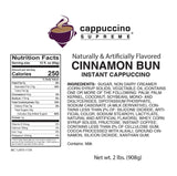Cinnamon Bun Instant Cappuccino Mix 2 Lb Bag