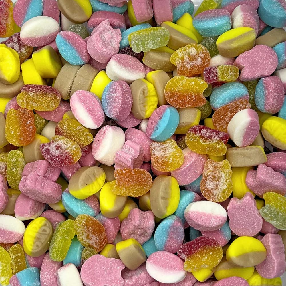 1 Pound MINI BUBS - Swedish Candy - Sweet & Sour Gummies - Packaged Fresh