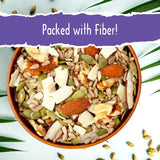 Sunkist® Keto Living Trail Mix - Fruit, Nut and Seeds, Low Sodium, Gluten Free Snack with Sunflower Seeds, Coconut, Almonds, Pumpkin Seeds,