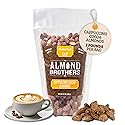 Almond Brothers Roasted Almonds - 2 lb bag - Hand Crafted Cappuccino & Cocoa Almonds, Gluten-Free, Non-GMO