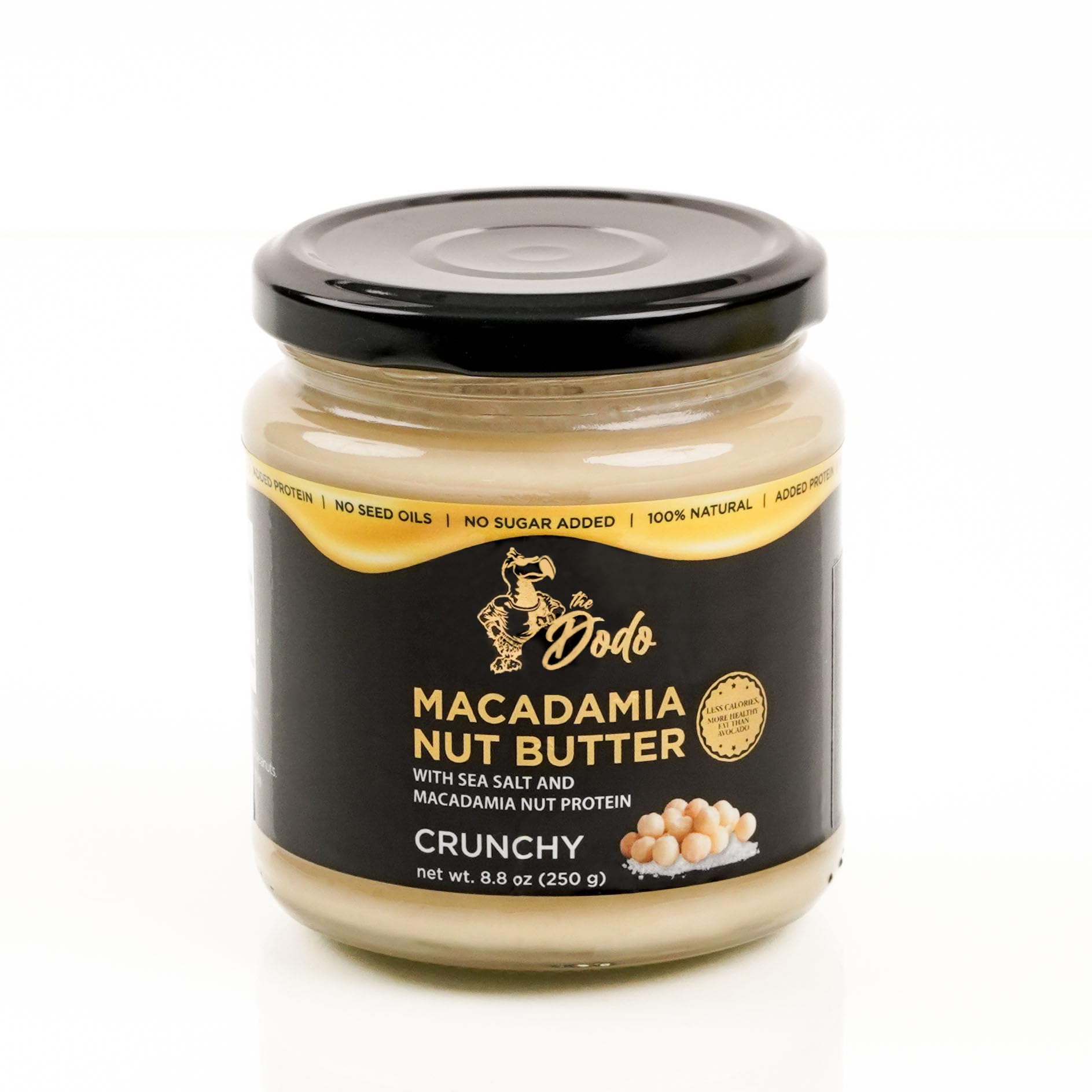 The Dodo Gourmet Crunchy Macadamia Nut Butter