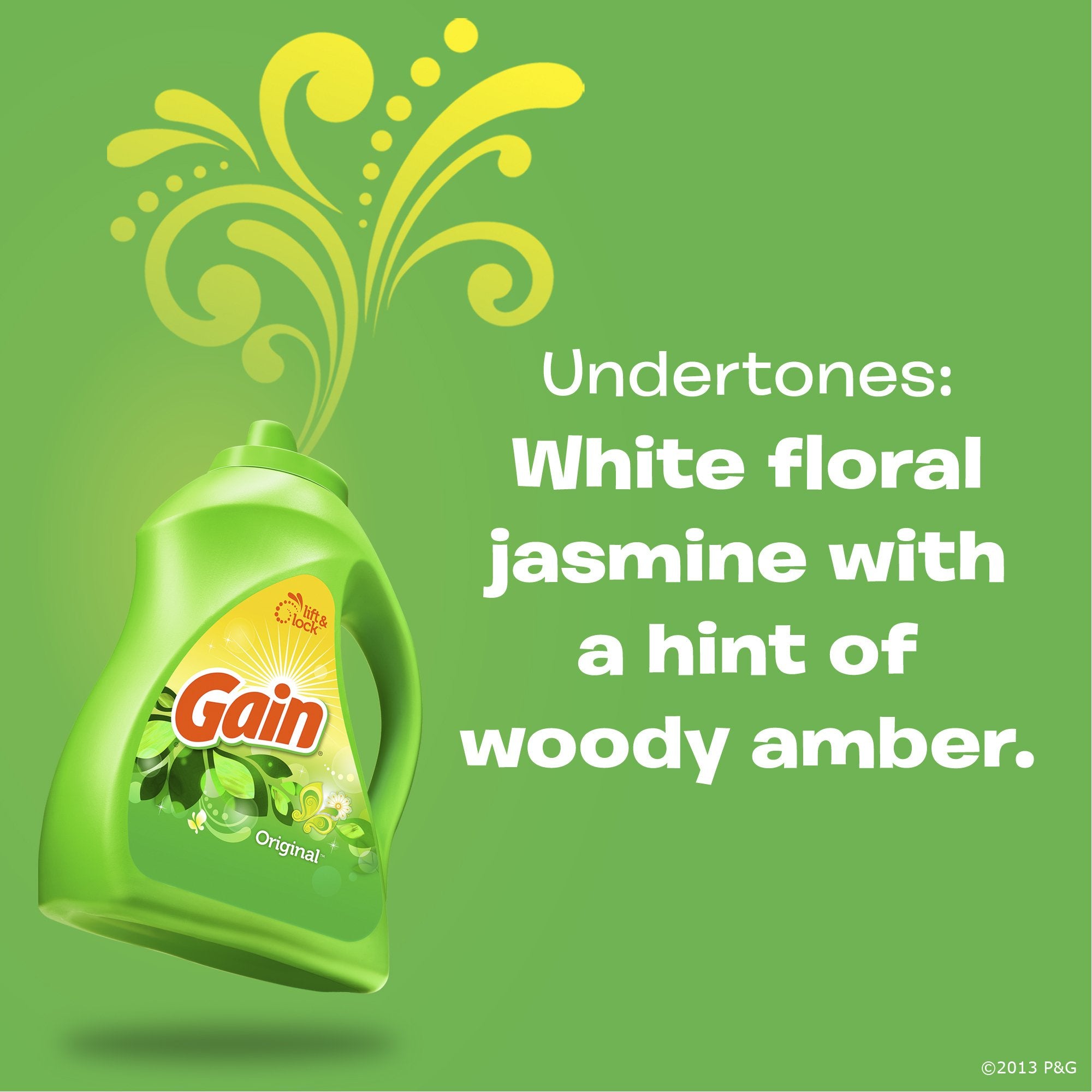 Gain Original Scent Laundry Detergent, 40 fl oz