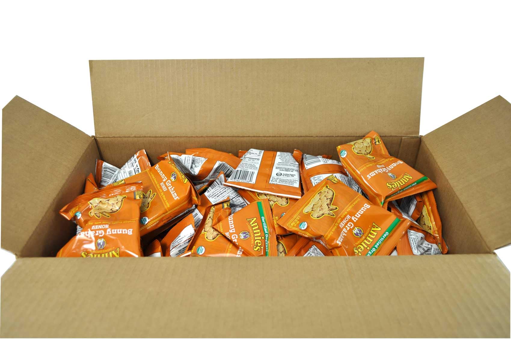 Annies Organic Honey Bunny Grahams Snack, 1.25 Ounce - 100 per case.