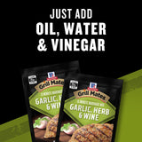 McCormick Grill Mates Garlic, Herb & Wine Marinade Mix, 0.87 oz
