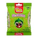 Vero Picamelon - Watermelon Flavored Chewy Gummy Treats Coated in Chili Powder 100 Pieces (Net Wt. 1 Lb, 5,15 Ounces) - Individually Wrapped Mexican