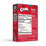Crush- Powder Drink Mix - Sugar Free & Delicious (Cherry, 72 Sticks)