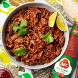 ABC Hot & Sweet Chili Sauce, 11.3 Oz, Spicy Sriracha Style Sambal, No MSG, Umami Flavor, Indonesian BBQ Dip Made with Chili & Garlic