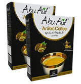 Abu Auf Abuauf Arabic Coffee With Cardamom Oriental Original Turkish Cafe Arabia Premium Ground Arabica (2 Pack = 7.05 oz / 200 gm) ??? ??? ???? ????