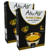Abu Auf Abuauf Arabic Coffee With Cardamom Oriental Original Turkish Cafe Arabia Premium Ground Arabica (2 Pack = 7.05 oz / 200 gm) ??? ??? ???? ????