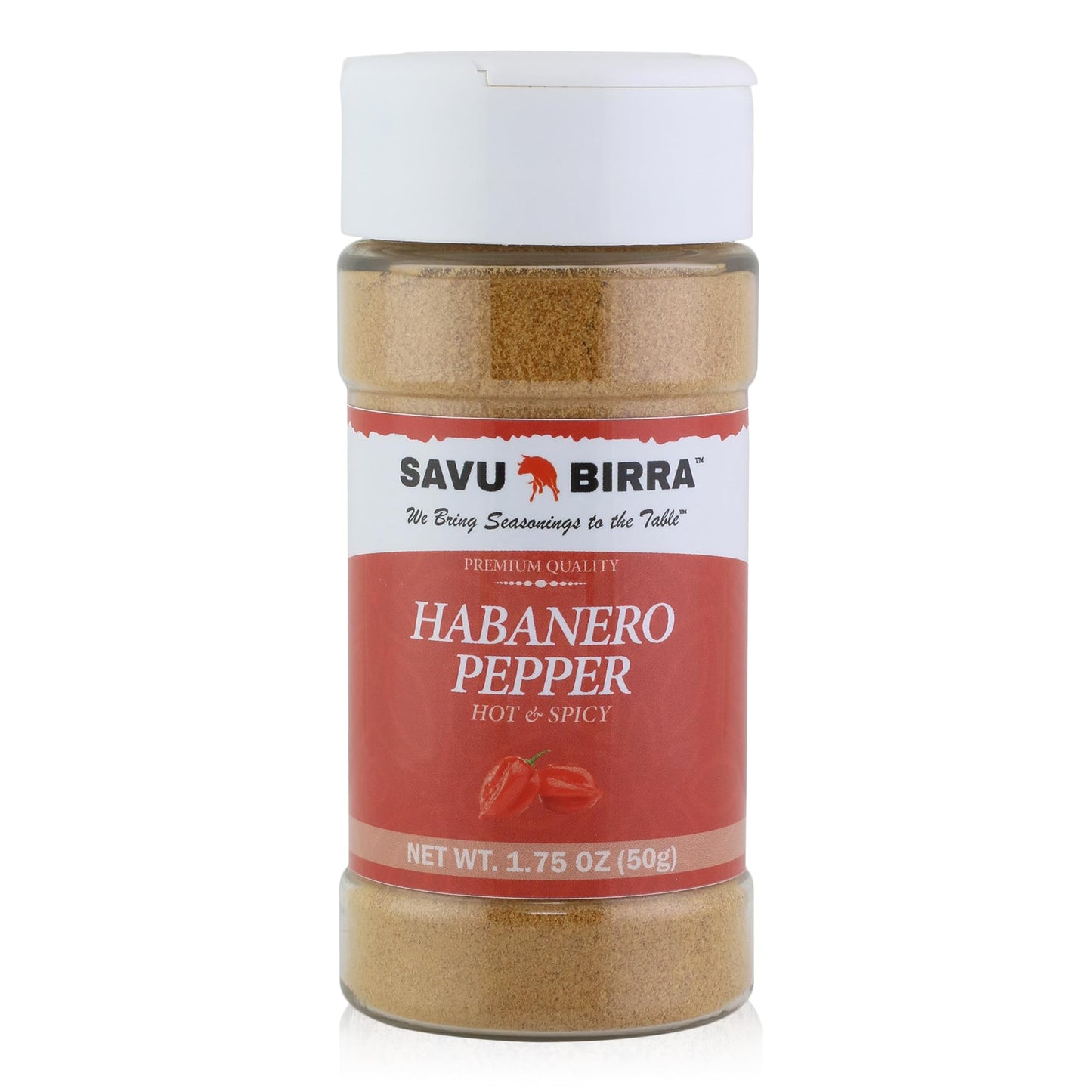 Savu Birra Gourmet Chile Pepper 4 Pack - Red Thai Chile, Aji Amarillo Chile, Wiri Wiri Chile, and Habanero Chile Peppers