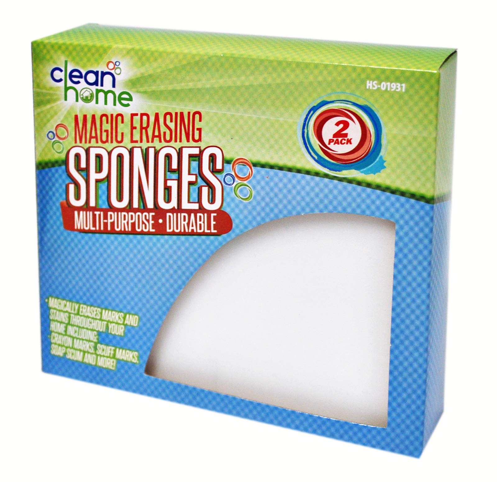 Smart Home Clean Home Magic Erasing Sponges 2 Pack