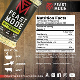 Butter Herb - Feast Mode Flavors - Low Sodium, No MSG, Gluten Free, All Natural, Meal Prep Seasoning, Healthy, Onion, Butter Powder, Parsley