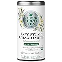 The Republic of Tea - Organic Egyptian Chamomile SuperHerb Tea Tin, 36 Herbal Tea Bags, Naturally Caffeine-Free Herbs of Origin