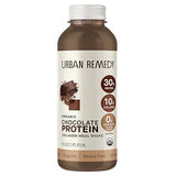 Urban Remedy Chocolate Protein Collagen Meal Shake, 16 oz - 30g Protein, 10g Organic Grass-Fed Collagen, No Added Sugar, Dairy-Free