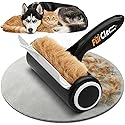 FurClean Pet Hair Removal Roller - Electrostatic Absorption Reusable Lint Rollers for Pet Hair - Cleaning Tool for Furniture, Couch and Carpet - Large