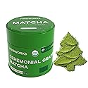 Viridworks Organic Matcha Green Tea Powder Stick Packs - Ceremonial Grade (First Spring Harvest) - Unsweetened Single Serve Travel Packets - USDA, JAS