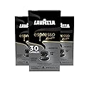 Lavazza Espresso Maestro Ristretto Aluminum Capsules Compatible with Nespresso* Original Machines, Dark Espresso Roast, Arabica and Robusta Blend (30
