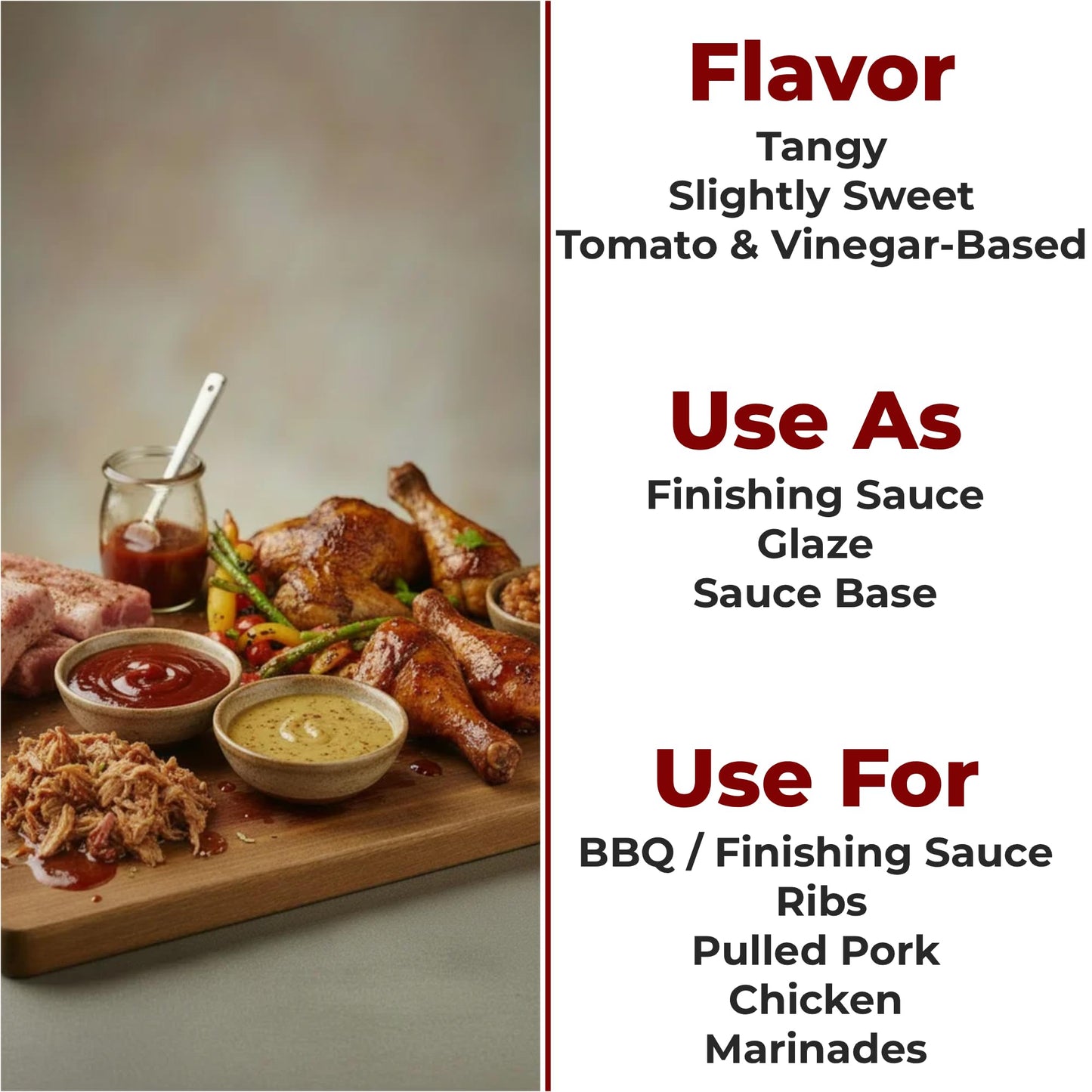 Hotty Totty BBQ Sauce Seasoning Blend (Sweet Southern Shine) - Tangy Tomato & Vinegar Flavor for Ribs, Pulled Pork & Marinades - Carolina-Style BBQ