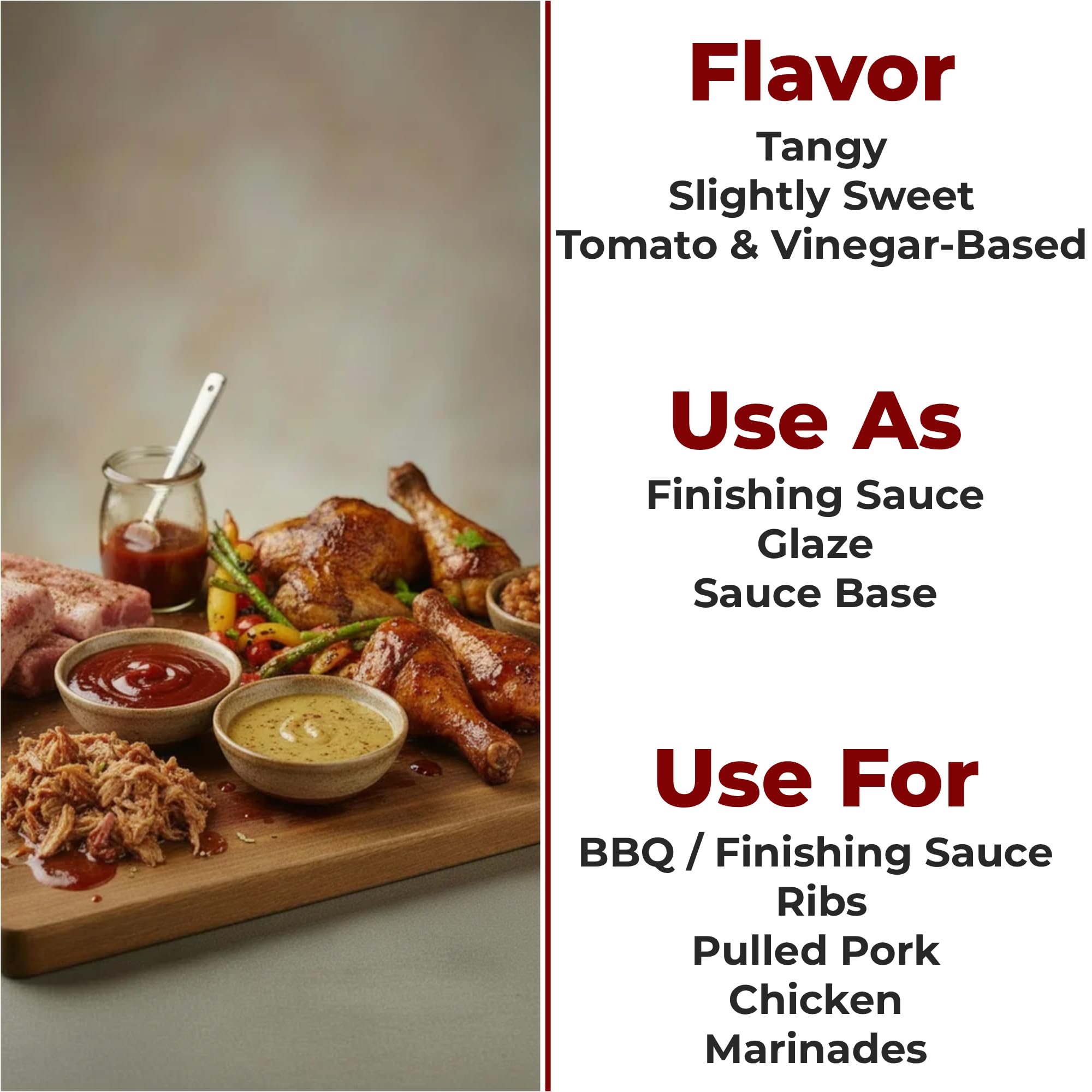 Hotty Totty BBQ Sauce Seasoning Blend (Sweet Southern Shine) - Tangy Tomato & Vinegar Flavor for Ribs, Pulled Pork & Marinades - Carolina-Style BBQ