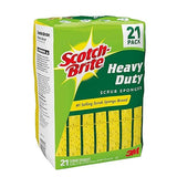 Scotch-Brite Heavy Duty Scrub Sponge, 21 Count