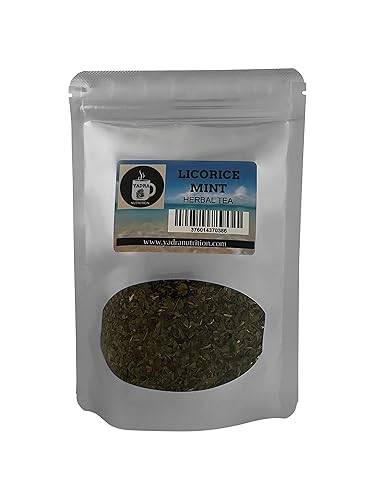 Premium Licorice Mint Tea Herbal Loose Leaf caffeine free (2oz)