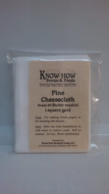 Greek Non-Dairy Yogurt Kit (culture and cheesecloth) - For Use with Soy Milk