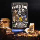 Bones Coffee Company S'morey Time, S'mores and Graham Crackers Flavored Coffee, Medium Roast Low Acid Arabica Beans Compatible with Auto drip