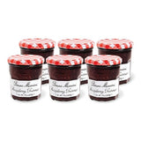 Bonne Maman Raspberry Preserves, 13 oz Glass Jars (Pack of 6) - Non-GMO, Made with Simple Ingredients
