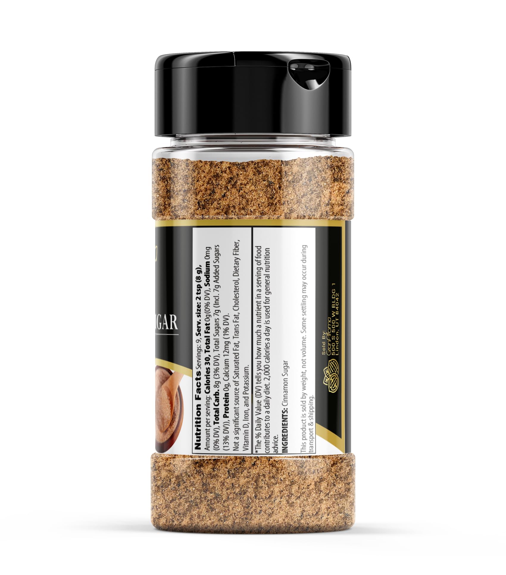 GranAroma Cinnamon & Sugar, Sweet and Aromatic, Flavorful Blend, Baking and Cooking (2.8 Ounce)