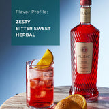 FLUÈRE BITTER | Non Alcoholic Aperitivo Bittersweet Liqueur Alternative | Award Winning Non-Alcoholic Spirit | Ideal for Non-Alcoholic Cocktails