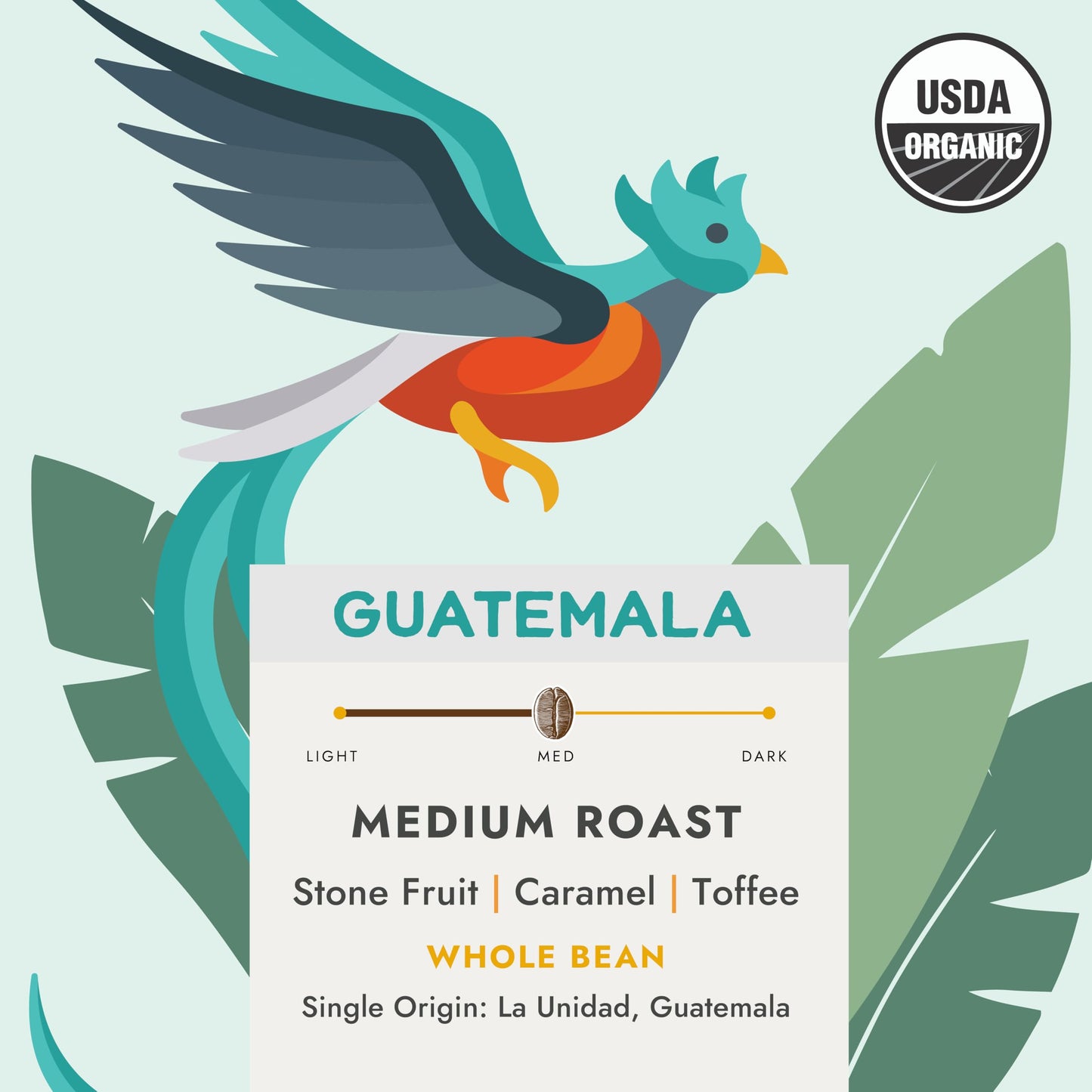 Pachamama Organic Coffee - Medium Roast Whole Bean Coffee Bundle - 2x10 oz bags - Peru + Guatemala - Farmer Owned & Regenerative