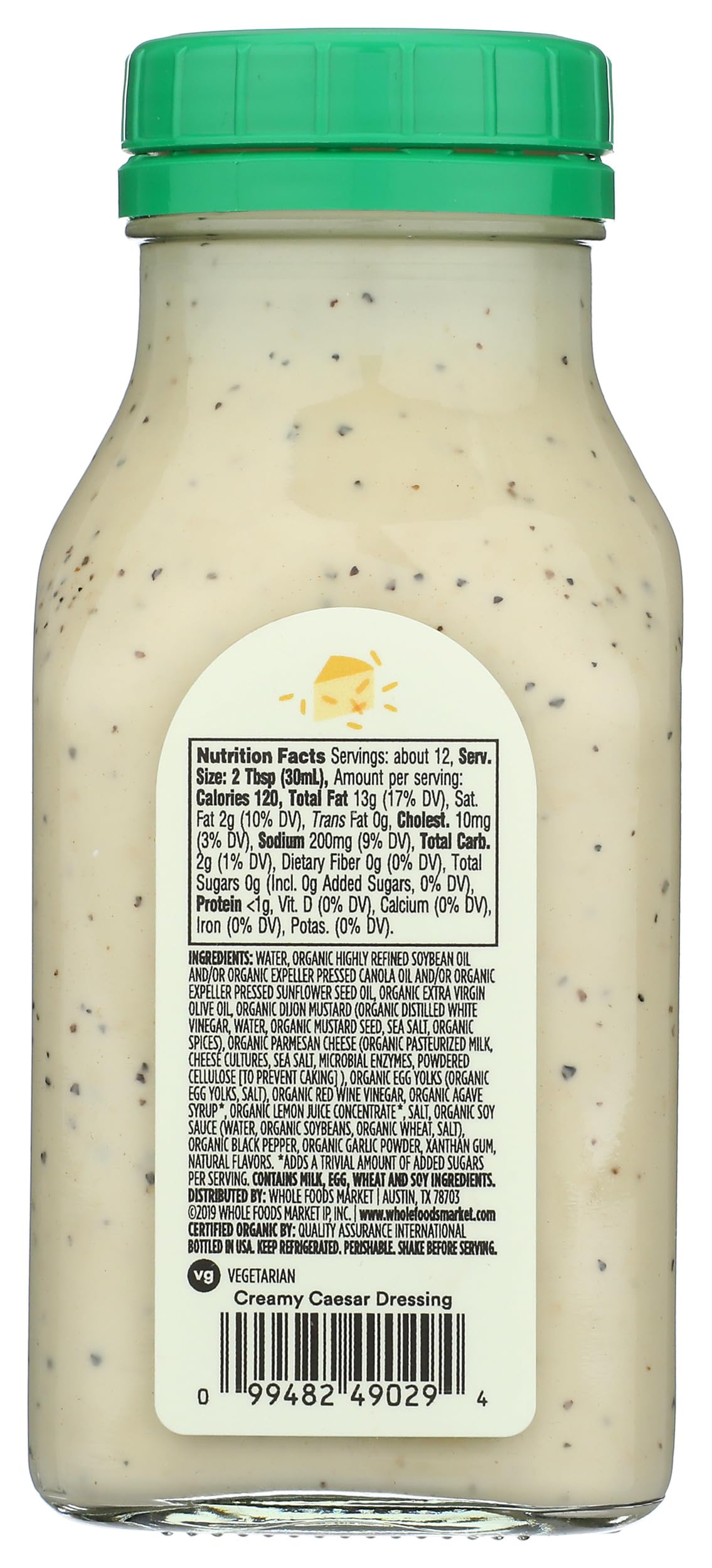 365 By Whole Foods Market, Organic Caesar Dressing, 12 Fl Oz
